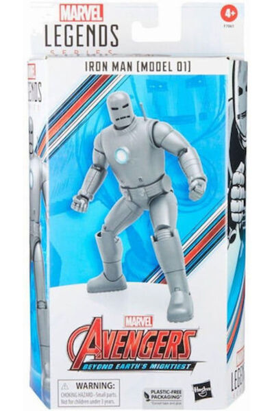 Hasbro Games Φιγούρα Δράσης Iron Man Marvel Legends για παιδιά 4+ ετών, 15 εκ.