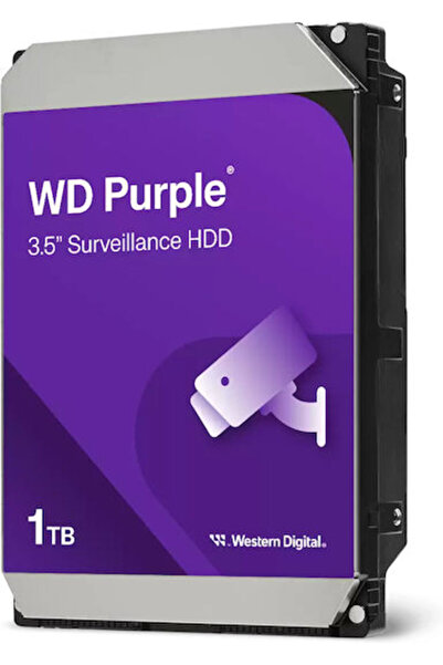 WESTERN DIGITAL Μωβ Σκληρός Δίσκος 1TB 3.5 " SATA III 5400rpm με 64MB Cache γ...