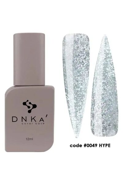OEM Bază UV pentru unghii, Rubber Base French # 0049 Hype DNka, 12ml
