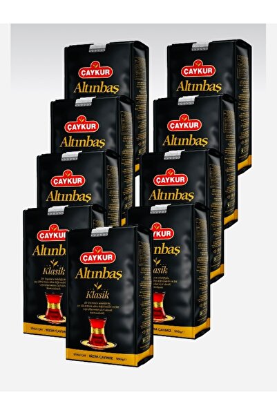 Çaykur Altinbaş Classic 500 Gr X 9 Pieces Black Bulk Tea Special Blend