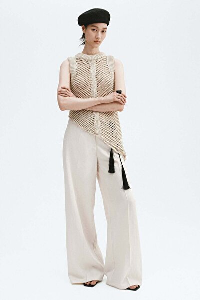 H&M Wide tailored trousers