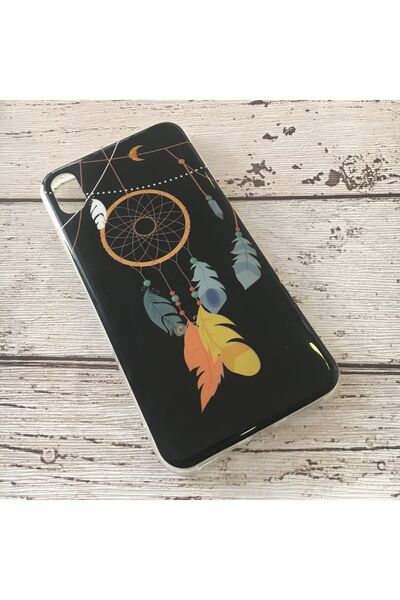 OEM Husa compatibila cu Apple iPhone XS Max Silicon Model Printed Dreamcatche...