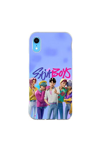 OEM Husa compatibila cu Apple iPhone XR Silicon Gel Tpu Model KPop Demon Hunt...