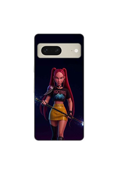 OEM Husa compatibila cu Google Pixel 8 Silicon Gel Tpu Model KPop Demon Hunte...