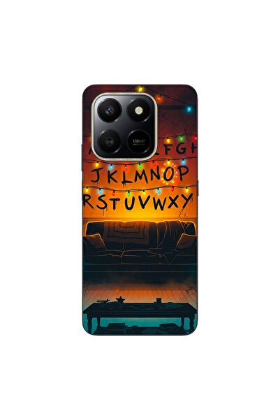OEM Θήκη συμβατή με Honor X7d από Σιλικόνη Τζελ TPU, Σχέδιο Stranger Things Α...