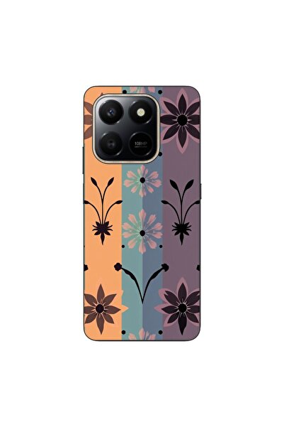 OEM Husa compatibila cu Honor X7d Silicon Gel Tpu Model Vintage Decal Flower