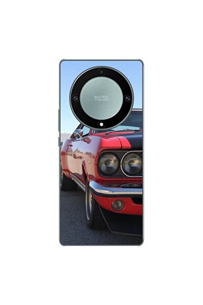 OEM Husa compatibila cu Honor Magic 5 Lite Silicon Gel Tpu Model Red Muscle Car