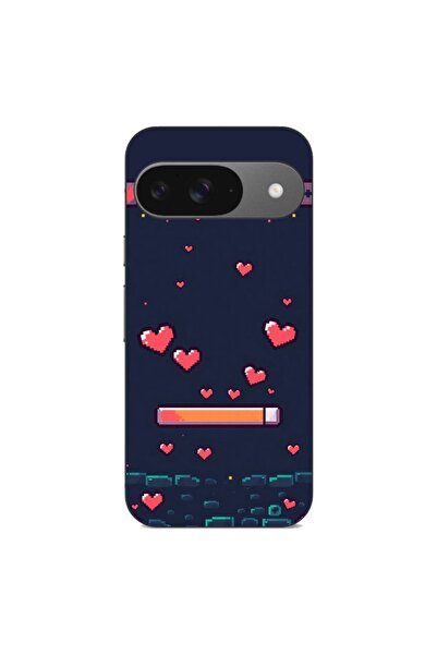 OEM Husa compatibila cu Google Pixel 9 Pro Silicon Gel Tpu Model Pixelated He...