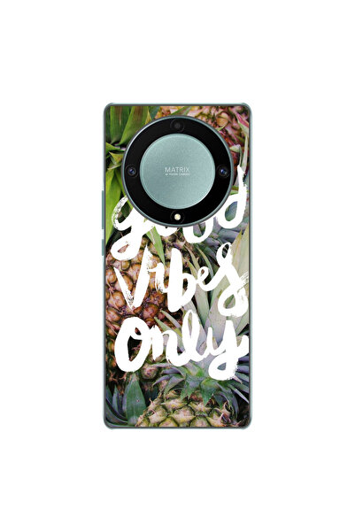 OEM Husa compatibila cu Honor Magic 5 Lite Silicon Gel Tpu Model Good Vibes Only