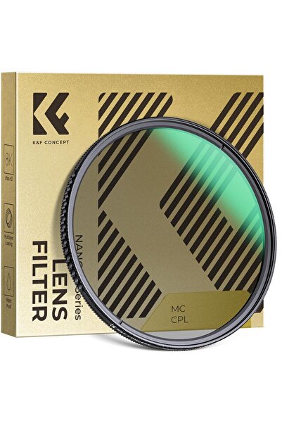 K&F CONCEPT 49mm Nano-D serisi HD / Hidrofobik CPL Filtre / 24 katmanlı