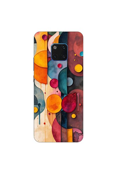 OEM Husa compatibila cu Huawei Mate 20 Pro Silicon Gel Tpu Model Abstract Sha...