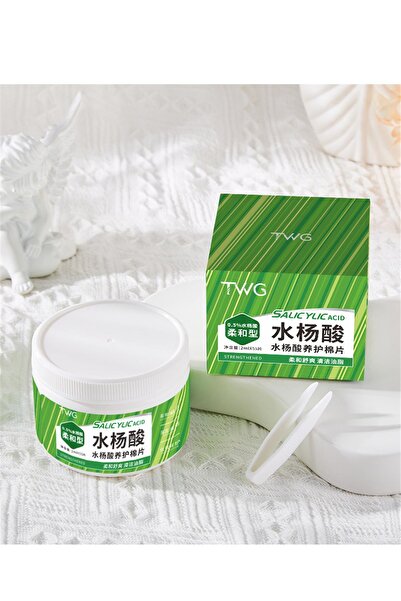 twg Skin Cleansing Cotton Pad (Soft Type) -Green
