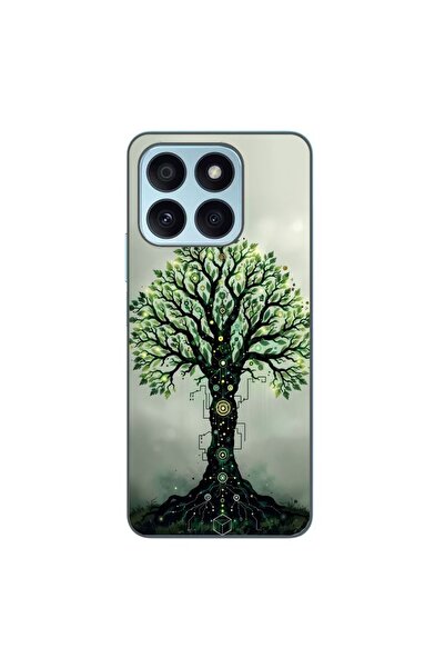 OEM Husa compatibila cu Honor X8b Silicon Gel Tpu Model Mystical Tree