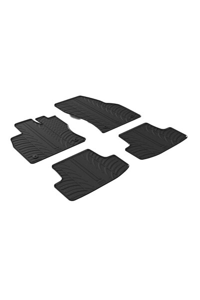 Gledring Set covorase auto din cauciuc VW T-ROC SUV 12.2017-, Negru, Gledring...