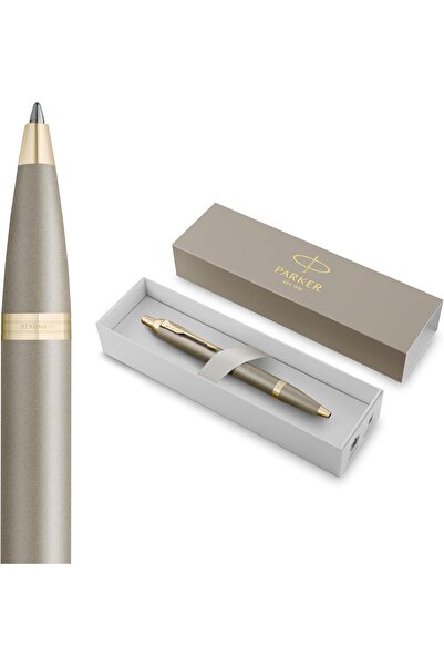 Parker IM Ballpoint Pen | Finishing Touch Collection | Sandstone Finish | Med...