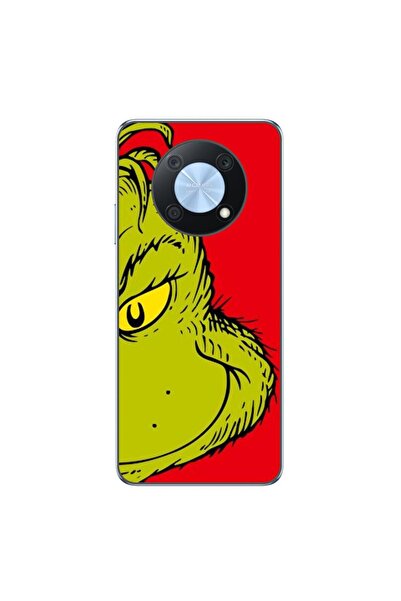 OEM Husa compatibila cu Huawei Nova Y90 Silicon Gel Tpu Model Craciun Grinch ...