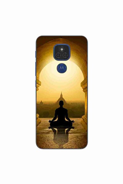 OEM Husa compatibila cu Motorola Moto E7 Plus Silicon Gel Tpu Model Meditation