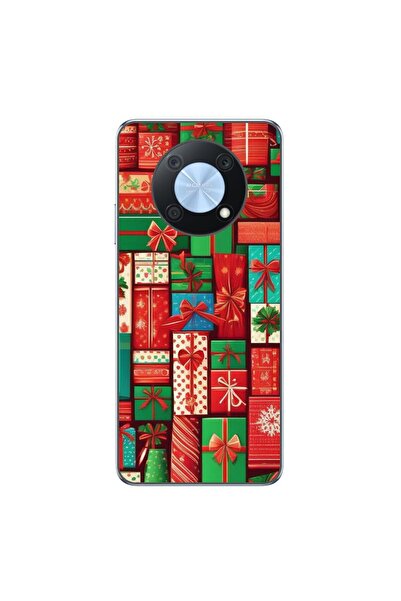 OEM Θήκη συμβατή με Huawei Nova Y90, από σιλικόνη gel TPU, με σχέδιο Χριστουγ...