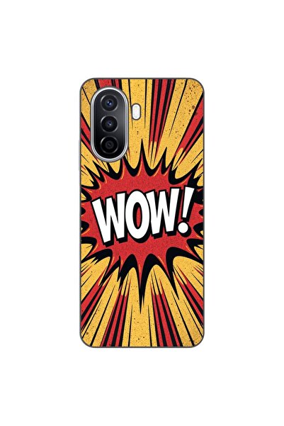 OEM Θήκη συμβατή με Huawei Nova Y70 από σιλικόνη gel TPU με σχέδιο κόμικ και ...