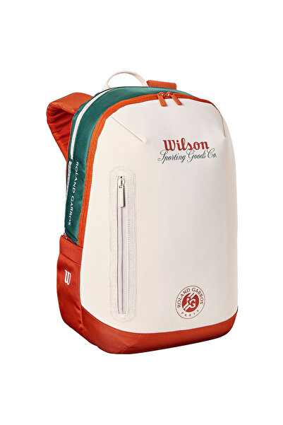 Wilson Roland Garros 2026 Tenis Sırt Çantası Krem WR8052601001