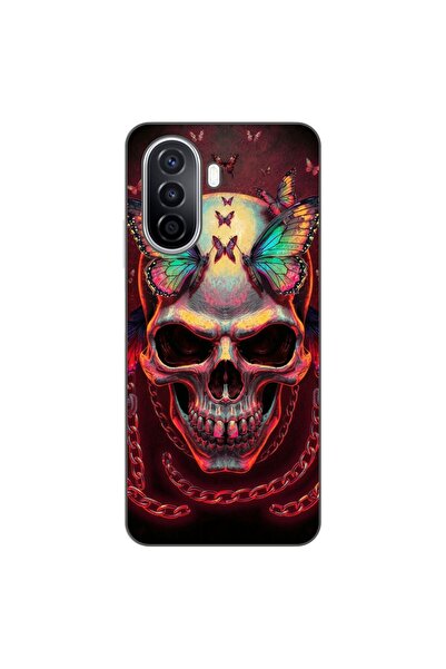 OEM Θήκη συμβατή με Huawei Nova Y70 από σιλικόνη gel TPU με σχέδιο ολογραφικο...