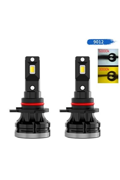 Xenon Bright Σετ 2 τεμαχίων LED αυτοκινήτου HIR2 / 9012 Canbus, 3000K/6000K, ...