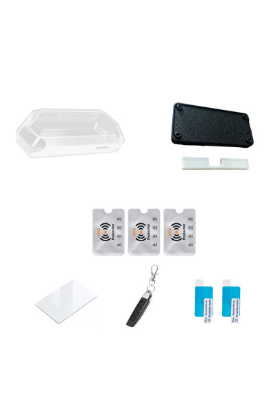 UnderShop Set de accesorii Flipper Zero - Husă transparentă din silicon, Carc...