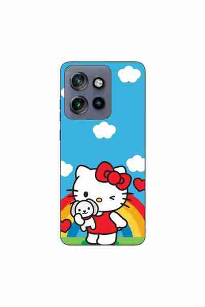 OEM Husa compatibila cu Motorola Edge 50 Neo Silicon Gel Tpu Model Hello Kitt...