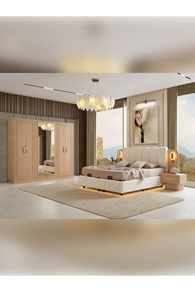%100 MDF ÇEMBERLİTAŞ YATAK ODASI TAKIMI