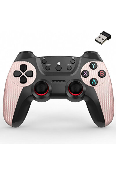 Coverzone 2.4g Kablosuz Pilli Gamepad Pc Uyumlu Joystick Wireless Oyun Kolu H...