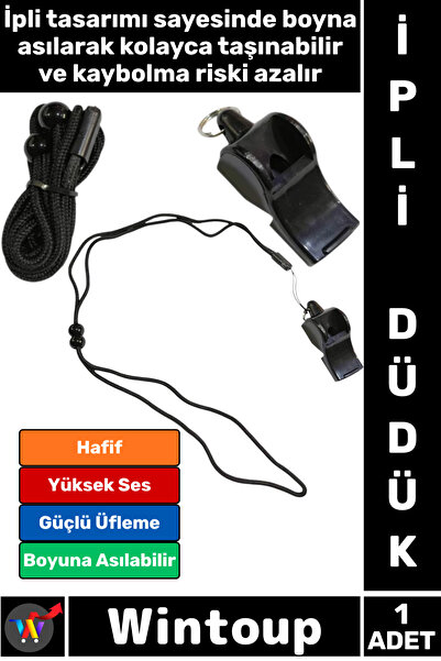 Wintoup #Düdük Premium Hafif Kamp Outdoor Dağcılık Avcılık Köpek Eğitimi Futb...