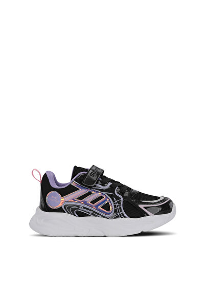 Slazenger Kelsy Girls' Black / Purple Casual Sneakers