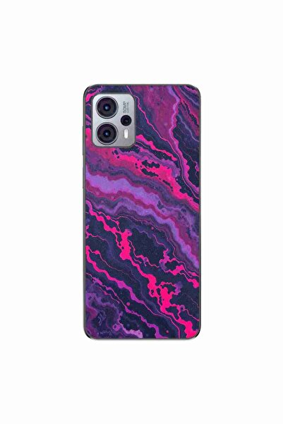 OEM Husa compatibila cu Motorola Moto G23 Silicon Gel Tpu Model Midnight Rose...