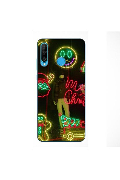 OEM Husa compatibila cu Huawei P30 Lite Silicon Gel Tpu Model Craciun Vitrina...