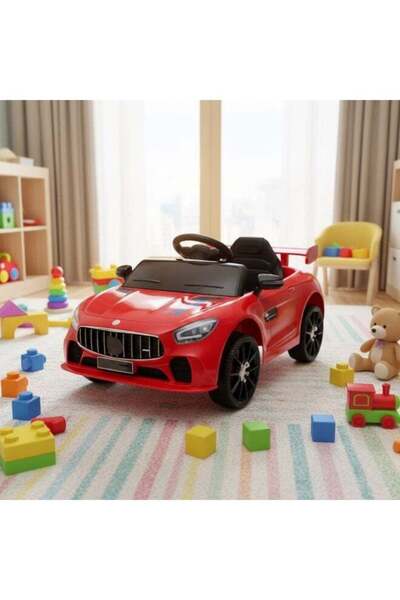 Star Kids سيارة أطفال كهربائية بمحركين وريموت كنترول - 12 فولت مع وضع التأرجح...