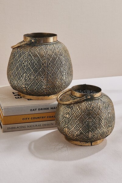 Paşabahçe Metal Mumluk 25 cm