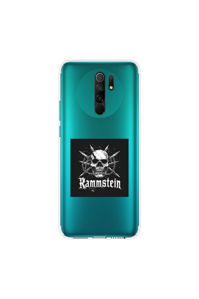 PPKin Redmi 9 Compatible Metal 13 Design Transparent Case