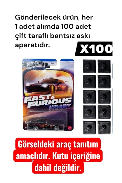 KARAHASANOĞLU MAKİNE Suport de perete compatibil 1/64 (Bandă dublu adezivă nu...
