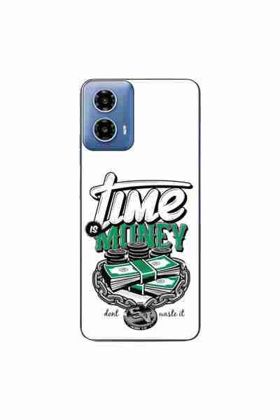 OEM Husa compatibila cu Motorola Moto G34 Silicon Gel Tpu Model Mesaj Time Is...