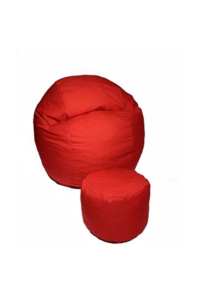 Pufrelax Set Fotoliu King Size cu Otoman (suport picioare), Material Textil -...