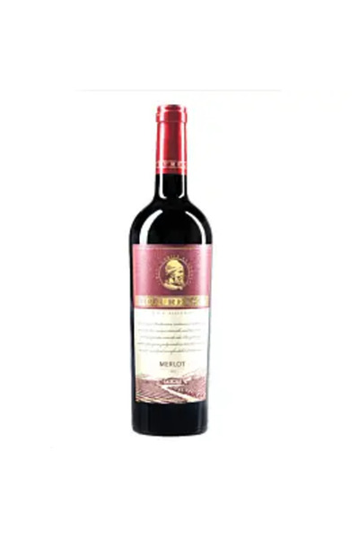 Budureasca Vin roșu uscat, Premium Merlot, 0.75L