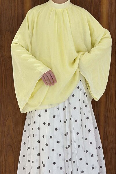 Faya Boutique Butteryellow Şifon Velissa Bluz