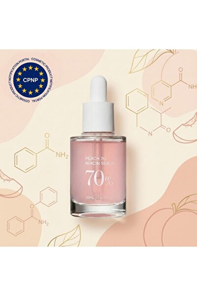 ANUA Peach 70% Niacinamide Serum 30ml – Ορός Προσώπου με Ροδάκινο για Λάμψη &...