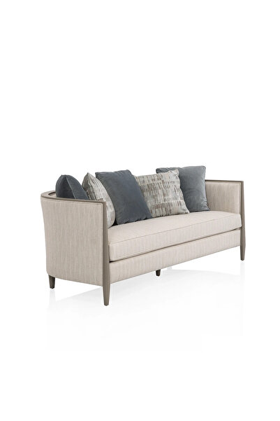 Midas Furniture LINEN SOFA 3 SEATER 218X97X78 CM BEIGE