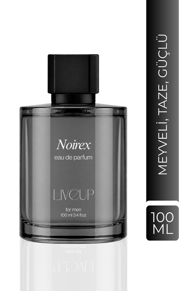 Liveup Niche Serisi Noirex Erkek Parfümü 100ml | Meyveli, Taze, Güçlü | EDP F...