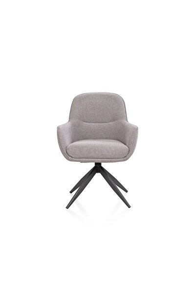 Midas Furniture LINEN DINING CHAIR 63X62X86 CM GREY