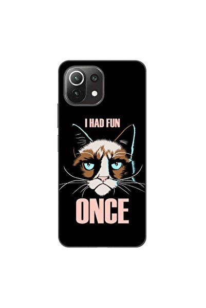 OEM Husa compatibila cu Xiaomi Mi 11 Lite 5G Silicon Gel Tpu Model Grumpy Cat
