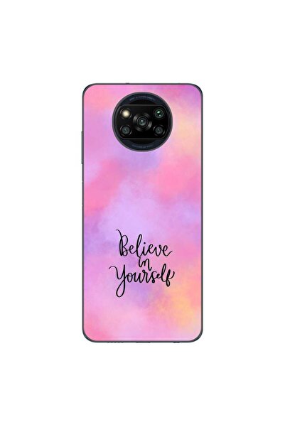 OEM Husa compatibila cu Xiaomi Poco X3 Pro Silicon Gel Tpu Model Belive In Yo...