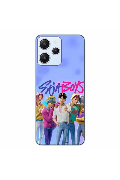 OEM Husa compatibila cu Xiaomi Redmi 12 4G Silicon Gel Tpu Model KPop Demon H...