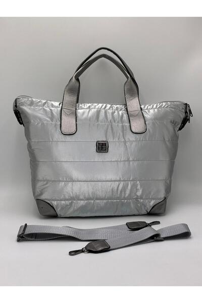 MARSEDO Women's Hand and Shoulder Bag Rexha Silver